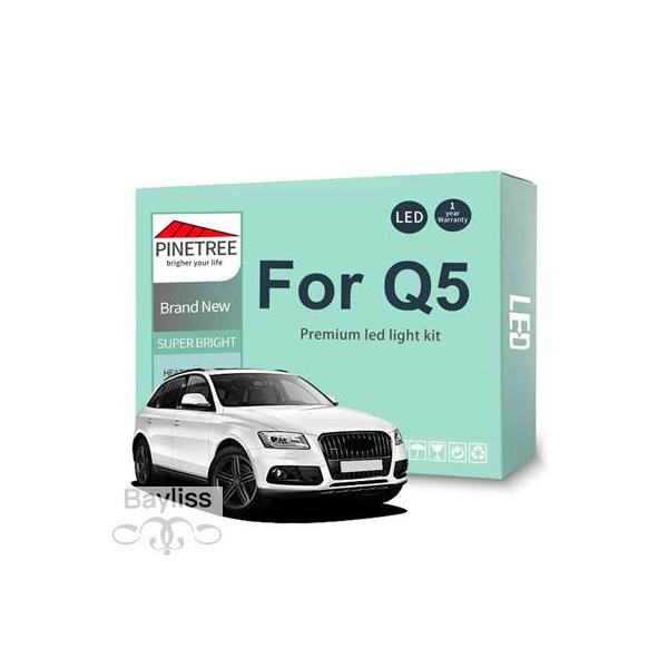 【並行輸入品】 アウディ q5 8r 2008-2019用Canbus LED車内キット 25個