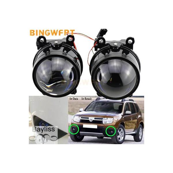 【並行輸入品】 レンズフォグランプledヘッドライトルノーメガーヌ用2/3ダスターフルエンスコレオスカングー20032015フォグライトフォグライト
