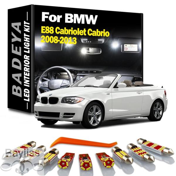 【並行輸入品】LED車内ミラーライトキット BMW 1シリーズe88用Canbus 車用電球 2008-2013ユニット