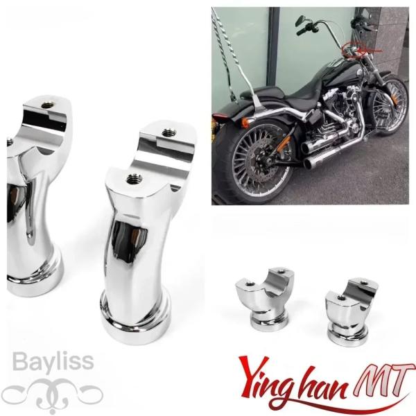 fxsb ハーレー　ハンドル　ポスト　ブレイクアウト 並行輸入品】バイク昇降ハンドル ライザーキット ハーレーソフトテール