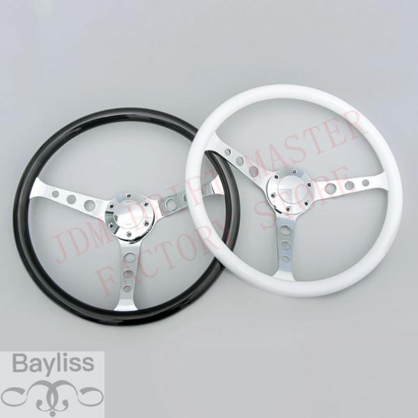 並行輸入品】15インチ クラシック スポーツ ステアリングホイール JDM