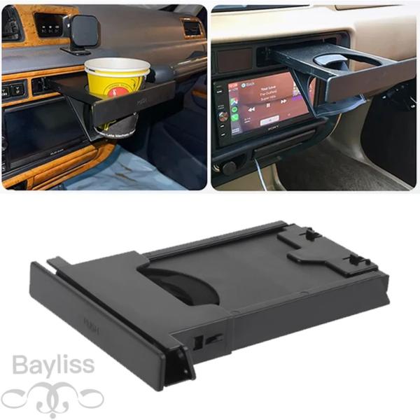 並行輸入品 カーセンターコンソール格納式カップドリンクホルダートヨタランドクルーザー 80 シリーズ 1995-ON レクサス LX450 1