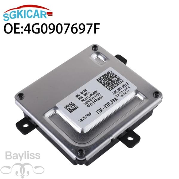 並行輸入品 4G 0907697 F ヘッドライト LED 制御モジュールアウディ A6 S6 A7 S7 R8 TT フォルクスワーゲンゴルフ用