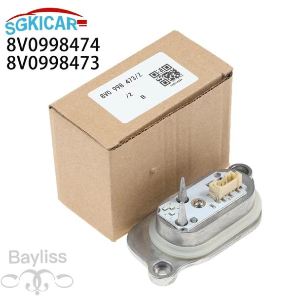 並行輸入品 ODIDIO 8V0998473 8V0998474 LEDヘッドライトデイタイムランニングライトコントロールモジュール アウディA3 S3 201