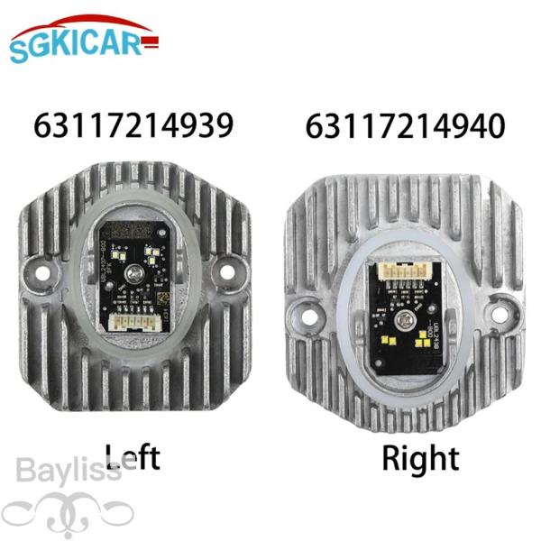 並行輸入品 63117214940 63117214939 車 LED ヘッドライト制御モジュール BMW 5 シリーズ G30 G31 G38 M5 6GT