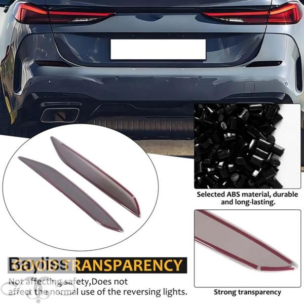 並行輸入品 BMW 2シリーズ グランクーペ F44  2020 - 23 2024用リアフォグランプトリムステッカーカバーリアフォグランプアセンブリカーアクセ
