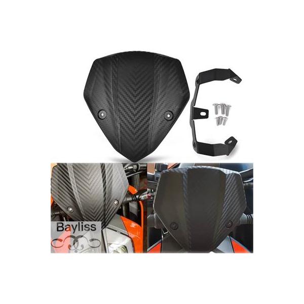 並行輸入品】 フロントウィンドシールド ktm/duke用 790 890 2018 2019