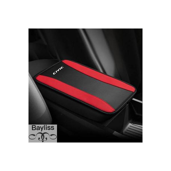 アームレストクッション用収納ボックス 車内用カバー アームレスト用アクセサリー ホンダシビックfk7 fk2 mugen fk8 type r accord c