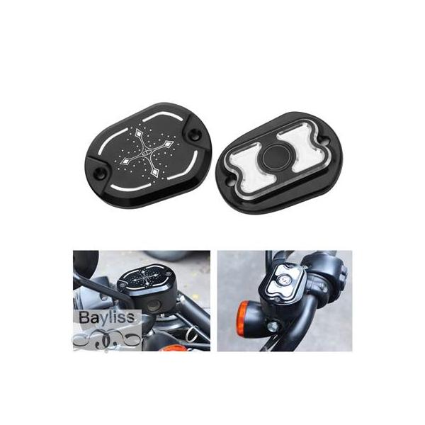 並行輸入品】 バイクフロントブレーキフルードリザーバーキャップ