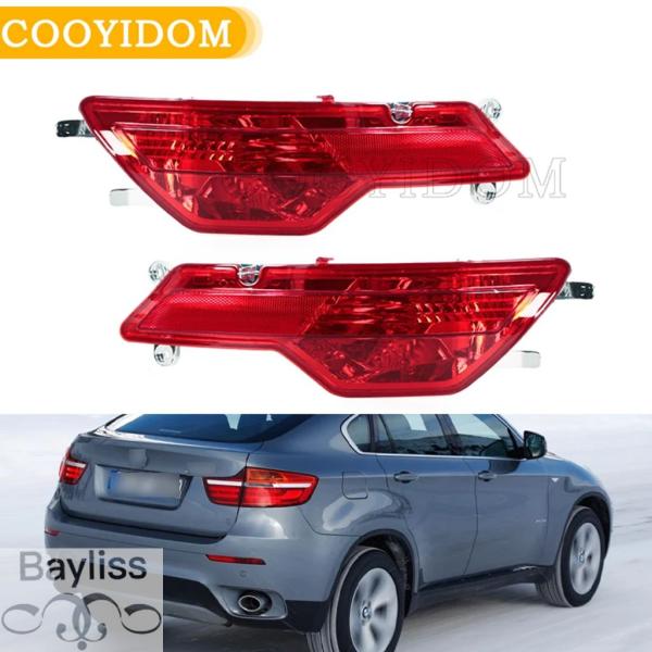 並行輸入品 BMW X6 E71 E72 2008 2009 2010 用リアバンパーフォグランプリフレクター 63147187219 63147187220 