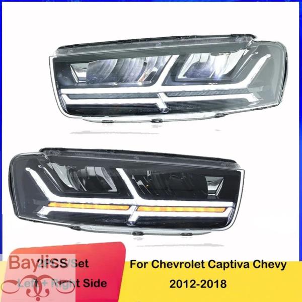 並行輸入品 シボレー キャプティバ 2012-2018 用フロント  LED ヘッドライト DRL  ウィンカー プロジェクター ヘッドランプ アセンブリ