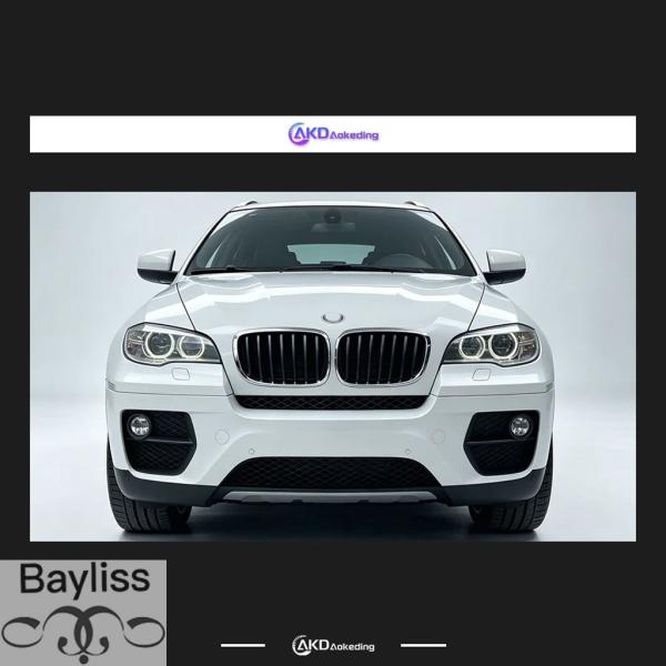 並行輸入品 BMW X6 E71用ヘッドライト  LEDヘッドライト 2007-2013 ヘッドライト X6 DRL ウインカー ハイビーム アロースタイル プ