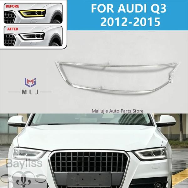 並行輸入品 アウディ Q3  2012 - 15 用 DRL アクリルライトガイド ストリップ エンジェルアイ デイタイムランニングライトチューブ ヘッドライト