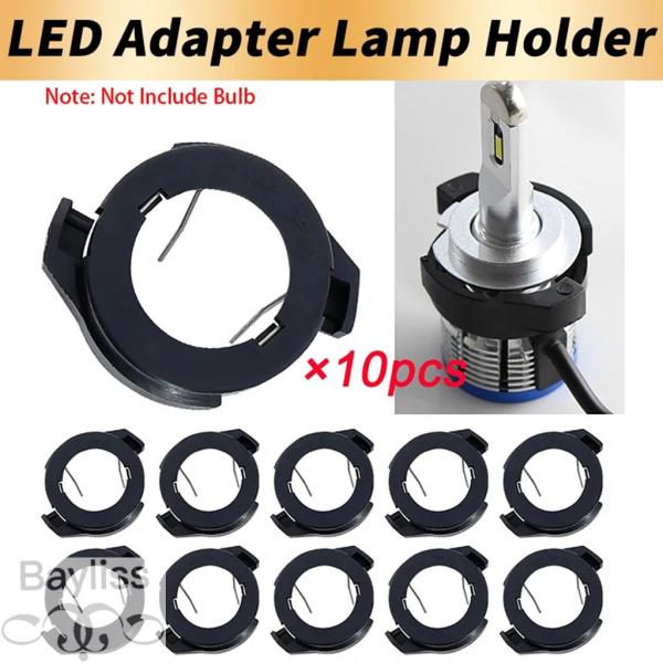 並行輸入品 10個 H7 特殊 LEDヘッドライトバルブホルダーベースアダプター フォード クーガ 2017VW マゴタン 09-10 パサート B6アルファロ