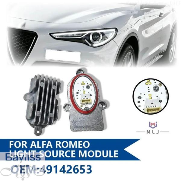 並行輸入品 アルファロメオ ステルヴィオ用 49142653 ヘッドライト DRL ヘッドライト コントロール モジュール ユニット  LED エンジェル アイ