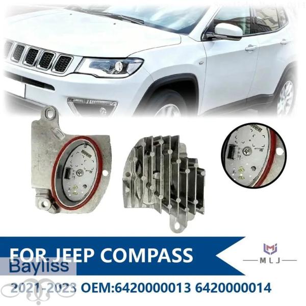 並行輸入品 ジープ コンパス 2021-2024 用 6420000013  LED ヘッドライト DRL コントロール モジュール ヘッドライト  LED ソ