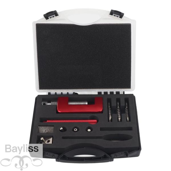 並行輸入品 12ピースオートバイチェーンカッターブレーカーリベットツールセット（収納ボックスATVダートバイク用