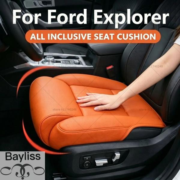 並行輸入品 フォード エクスプローラー用シートレッグサポートクッション太ももサポートピローメモリーフォームレザーレッグエクステンダーインテリアアクセサリ