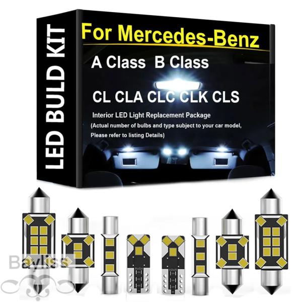 並行輸入品 メルセデスベンツ AクラスBクラスCLCLACLCCLKCLSW168W169W176W245W246C140C215C216 車内 LEDライト