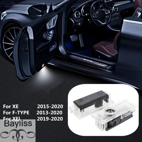 並行輸入品 ジャガー XE F-TYPE FTYPE XEL 用  LED 車内ドアウェルカムカーテシープロジェクターゴーストシャドウライトアクセサリー 2個セ