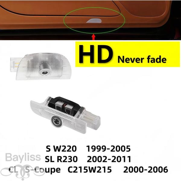 並行輸入品 メルセデスベンツ Sクラス W220 1995-2005 クーペ C215 SL R230 2011 CL W215 アクセサリー用 HD   LE