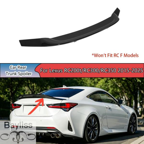 並行輸入品 レクサス RC200t/RC300/RC350 2015-2025用 Rスタイル リアカー トランクスポイラーウィング カーアクセサリー / カーボ