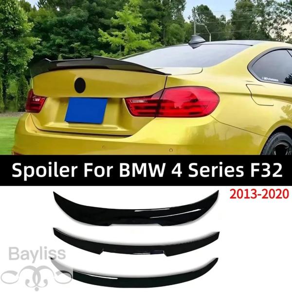 並行輸入品 BMW 4シリーズ F32 2ドアクーペ 2013-2020用 リアウィング トランク リップ スポイラー デフレクター チューニング カー スタイ