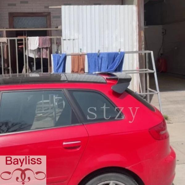 並行輸入品 アウディ A3 8V ハッチバック 2014-2019 用 カーアクセサリー スポイラー カーアンテナスポイラー