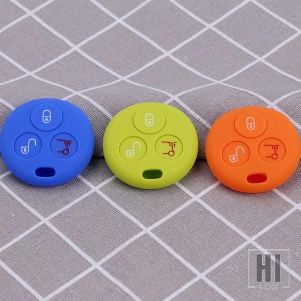 並行輸入品 スマート フォーツー 450 フォーフォー ロードスター キーケース 3ボタン シリコン
