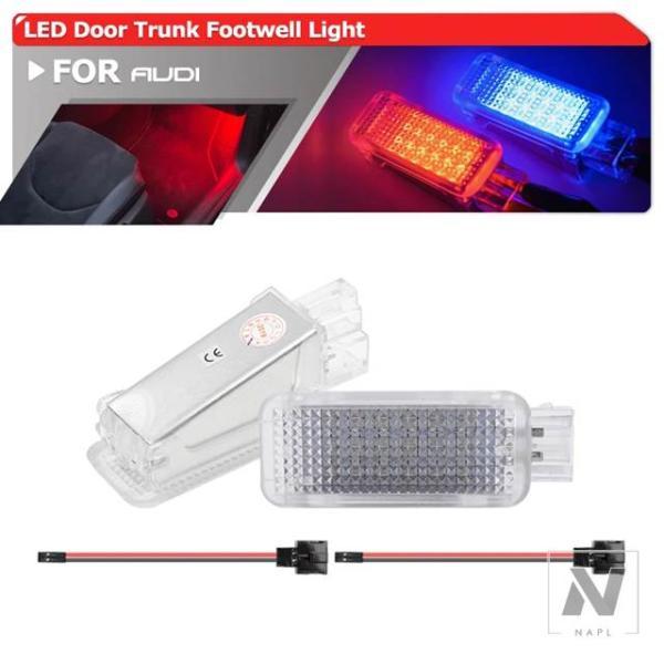 並行輸入品 アウディ A7/S7/A8/S8/Q5/Q7/TT/R8用 LEDインテリアドアトランクライト