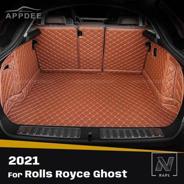【並行輸入品】ロールスロイス ゴースト 2021年式用 フルカバートランクマット 汚れ防止パッド パッド カーゴライナー 内装アクセサリー