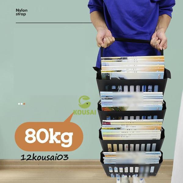 商品名:本棚 サイドワゴン デスクサイド 本棚 キャスター付き 書類棚 収納棚 大容量 収納ラック デスク整理 ファイルワゴン 雑誌収納 ワゴンラック 文具 絵本 漫画 雑誌 ブックスタンド                         ...