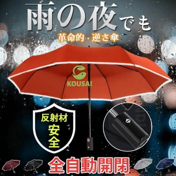 サイズ重量：350g開放時直径：105cm 材質親骨材質：グラスファイバー 親骨：8本カラーグレー、ブラック、ネイビー、ワインPOINT 反射ストリップが優れた品質で夜間でも暗がり、雨天時でも光に反射して安全性を大幅に確保します。雨の日、濡...