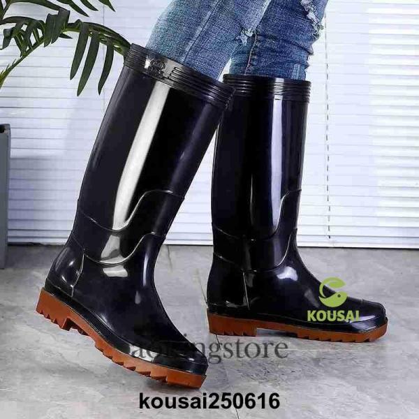 メンズ レインブーツ 防水雨の日だけじゃない！様々な場面で活躍間違いなし。RAINBOOTSPoint 1　柔軟性があり、履きやすいPoint 2　野外での作業にDETAIL Point 1　優れた防水性DETAIL Point 2　滑り止...