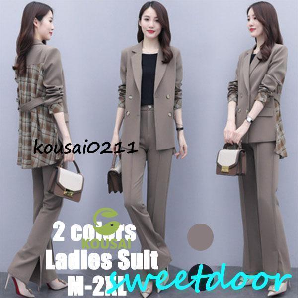 ▲のスーツが登場！！▲デザインも個性的で、綺麗！▲素材:ポリエステル▲カラー:ブラック　コーヒー▲サイズ:M L XL 2XL *サイズ表を参考してお願いします。【注意】▲サイズは人の手によって測っているため、1-3cmの誤差がある場合がご...