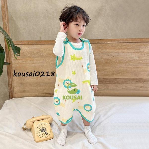 ■ 品名：赤ちゃん寝袋■ 素材：綿混紡■ カラー：全8色■ サイズ：80-120treflestore の検索キーワード：スリーパー ガーゼ メッシュ 赤ちゃん ハンスパンプキン 夏用クールスリーパー ジッパー型 ベビー キッズ ガーゼ ス...