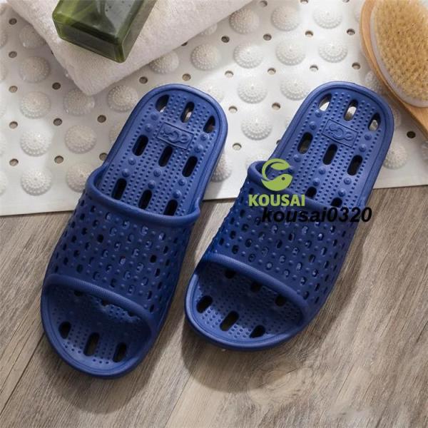 ■ 品名：健康サンダル■ 素材：EVA■ スタイル：自宅用/お風呂■ カラー：全7色■ サイズ：245-280■ 季節：春/夏/秋検索ワード：健康サンダル 健康スリッパ ツボ押し つぼ押し こり コリ ギフト 敬老の日 贈り物 グッズ ボデ...