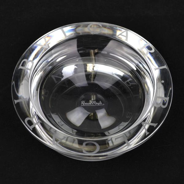 ブルガリクリスタル灰皿　小物入れ　未使用品 BVLGARI（ブルガリ） Rosenthal ローゼンタール クリスタルガラス 灰皿