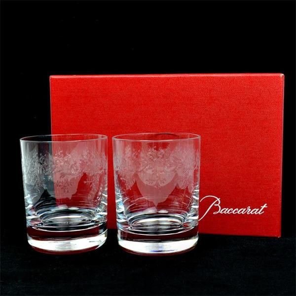 ※M139【極美品】Baccarat バカラ セビーヌ ロックグラス バカラ（Baccarat） 美品 セビーヌ ロックグラス タンブラー オールド
