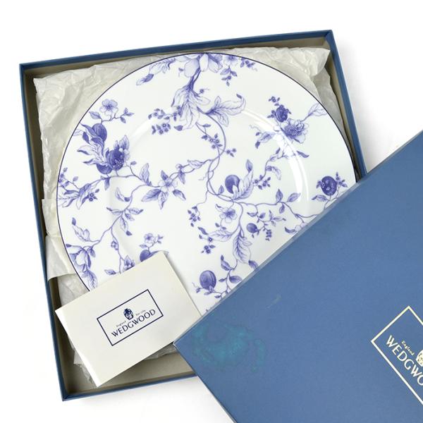 ウェッジウッド　ブループラム　食器セット　ボウル　大プレート　プレート ☆未使用☆ウェッジウッド WEDGWOOD BLUE PLUM ブループラム 食器 2客 10点