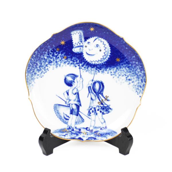 マイセン イヤープレート1999 ランタン・ランタン 金縁 ケース付 マイセン Meissen イヤープレート メモリアルプレート ウォール