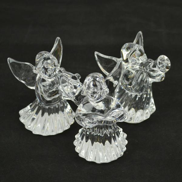 バカラ（Baccarat） 楽器を奏でる天使 エンジェル 3体セット
