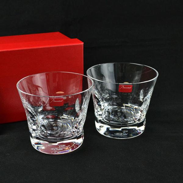 未使用■バカラ Baccarat ベルーガ タンブラー 2客セット ロックグラス クリスタルガラス 札幌 西区 西野店 バカラ（Baccarat） ベルーガ タンブラー ロックグラス ペア グラス 2