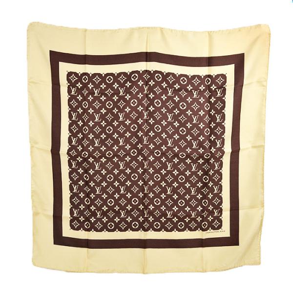 LOUIS VUITTON（ルイ・ヴィトン） シルク スカーフ モノグラム