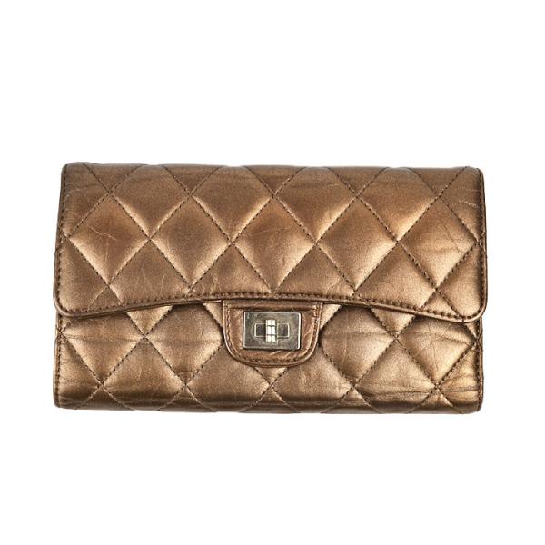 CHANEL（シャネル） マトラッセ 2.55 フラップウォレット 長財布
