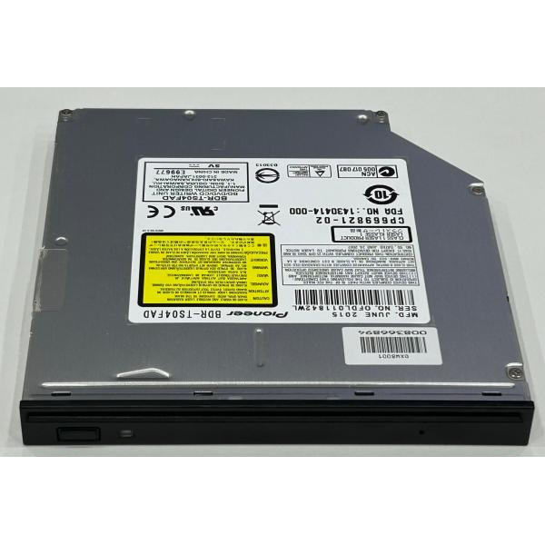 パイオニア スロットイン方式 12.7mm SATA接続 内蔵型スリムドライブ  BD/DVD/CD「BDR-TS04」状態：新品バルク、本体のみ保証：当ストアは1ヶ月保証します＊並行輸入品のため、メーカーの保証・修理・アフターサービスなど...