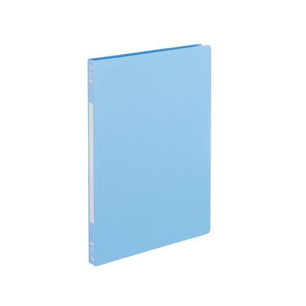 【まとめ売り】IIMQフラットファイル PP A4タテ ライトブルー EM-FUH10LB×10 （10冊セット）