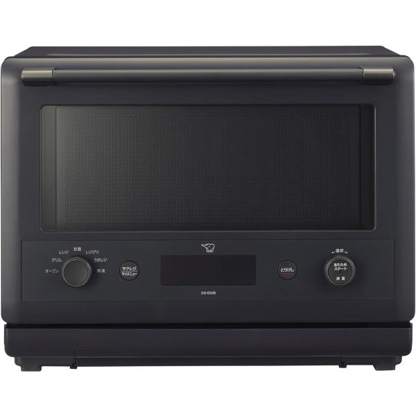 象印マホービン オーブンレンジ 26L EVERINO 時短&手軽 レジグリ うきレジ サクレジ 角皿&ボウル付き  ES-GX26-BM スレートブラック