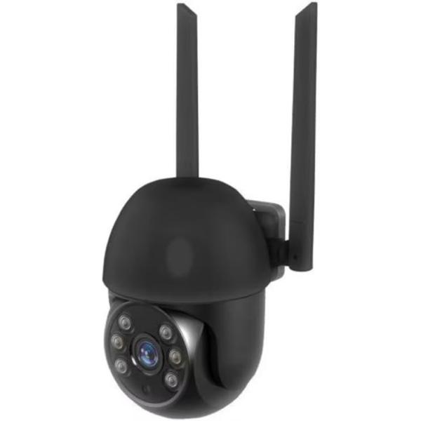 カシムラ スマートカメラ 防水/首振/高輝度 ブラック マイク・スピーカー内蔵 防塵防水等級IP65 屋外/屋内対応 スマホ連動 自動追跡機能 赤外線モード NKJ-200