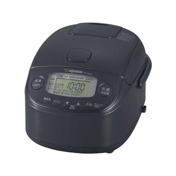 象印 炊飯器  3合 小容量圧力IH 炊き分け圧力 うるつや保温 NP-RU05-BZ スレートブラック